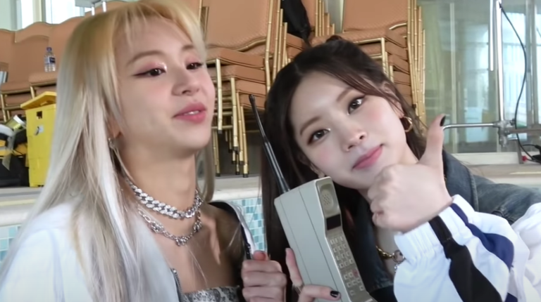 Behind The Scene Of Dahyun And Chaeyoung’s ‘Switch To Me’ Just Dropped