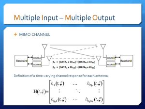 multiple input and multiple output