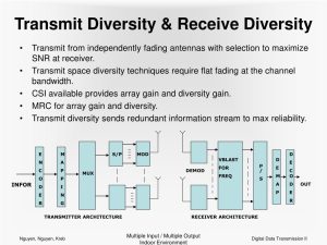 transmit and receive diversity