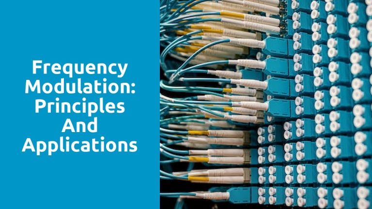 Frequency Modulation: Principles And Applications | RF ENGINEER NETWORK