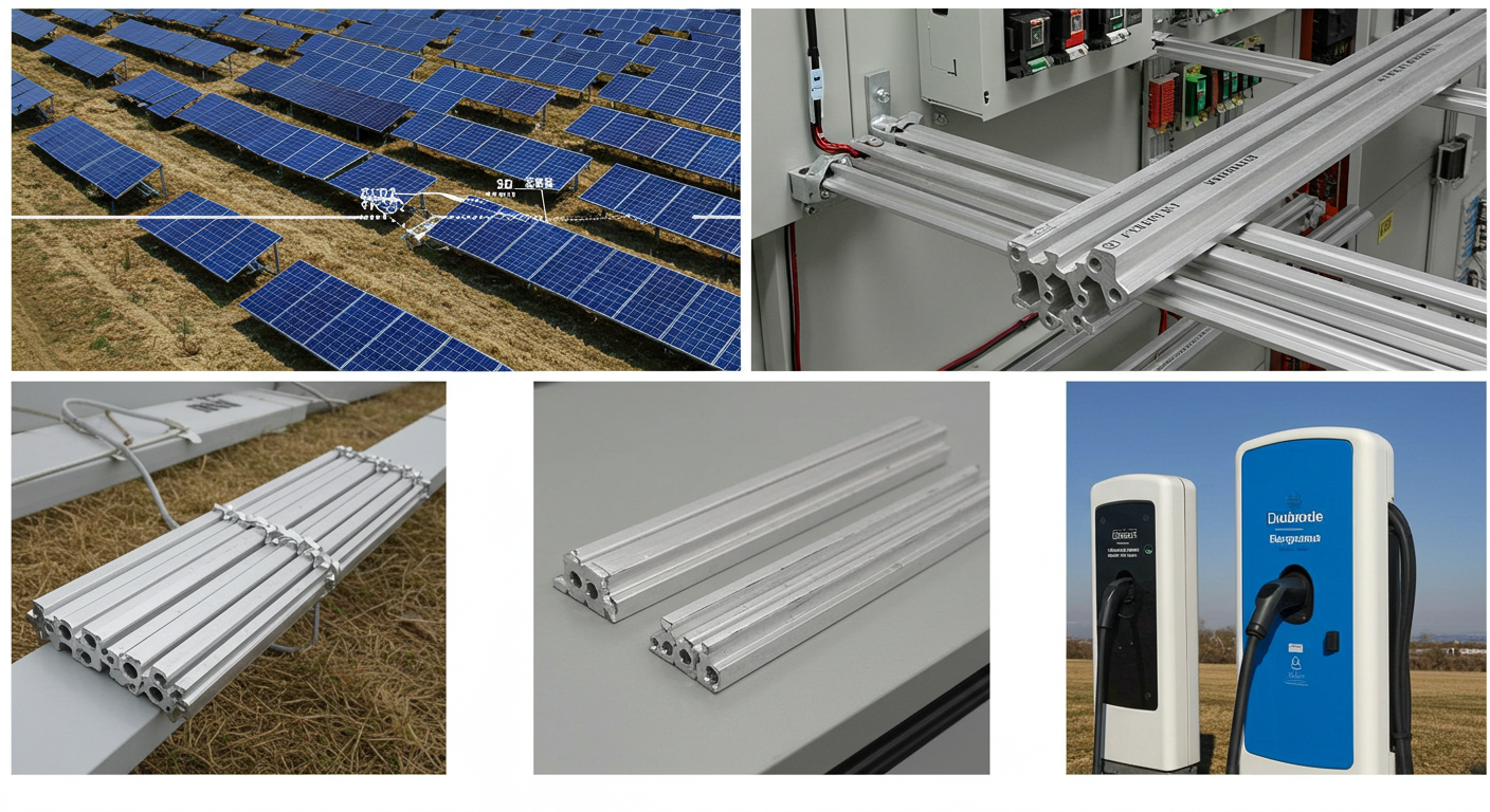 aluminum busbars uses