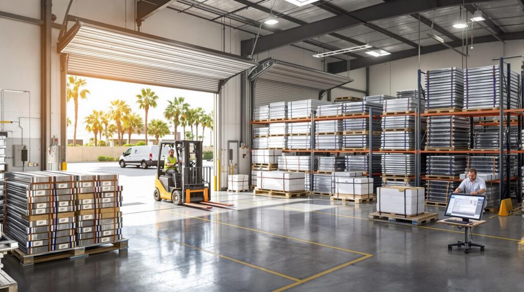 local supply of aluminum busbars in california